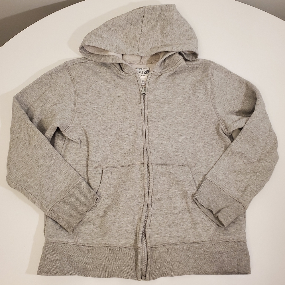 Children's Place Grey Zip-up Hoodie